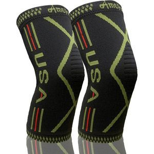 XL Copper Infused Knee Sleeve Arthritis Pain Relief Running Weightlifting (One)